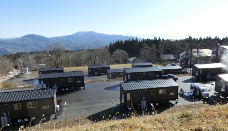 宿泊施設としてクラブ900Fを12台導入